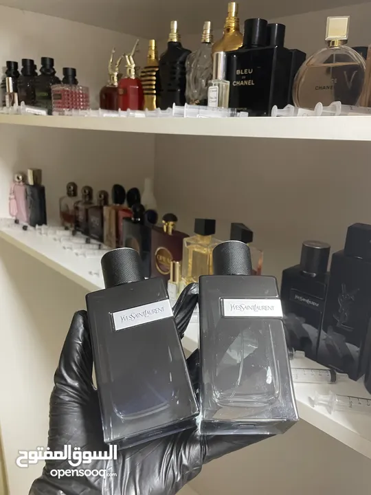 عينات معبئة من عطور أصلية بأحجام 2مل ،5مل، 10مل، 30مل