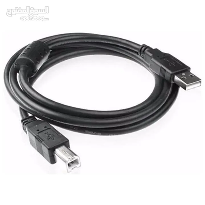 USB PRINTER CABLE وصلة طابعة كيبل طابعة 