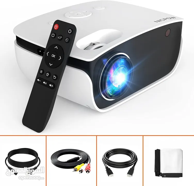 Projector  بروجكتر داتا شو DATA SHOW للمنازل والمكاتب والمدارس وقاعات المؤتمرات