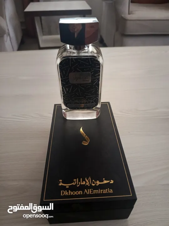 عطر رجالي دخون الإماراتية 100مل ( signatuse silver ) أصلي