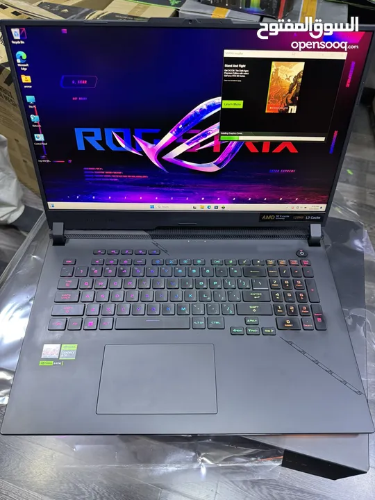 ASUS GAMING LAPTOP RYZEN 9 7945X3D , RTX 4090 , 64GB DDR5 RAM