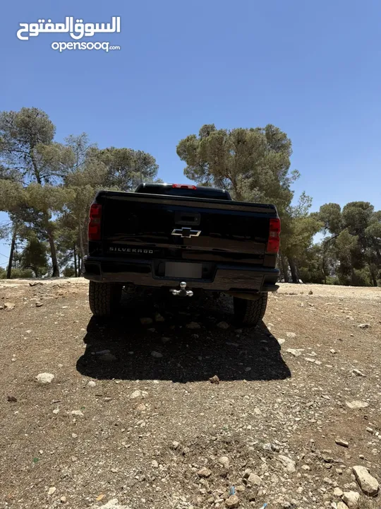 Chevrolet Silverado 2016 – فحص 4 جيد – ترخيص جديد – فل أوبشن – لون أسود