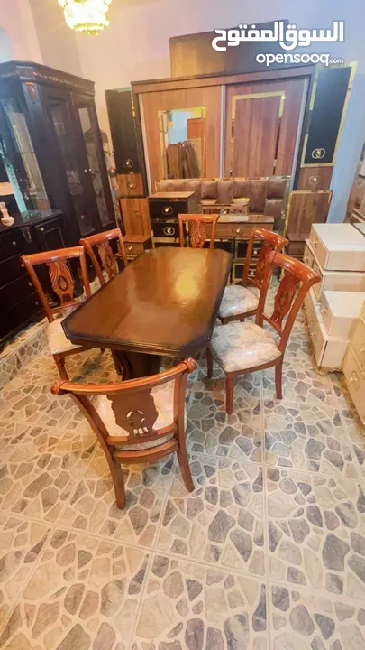 طاوله سفره 6كراسي