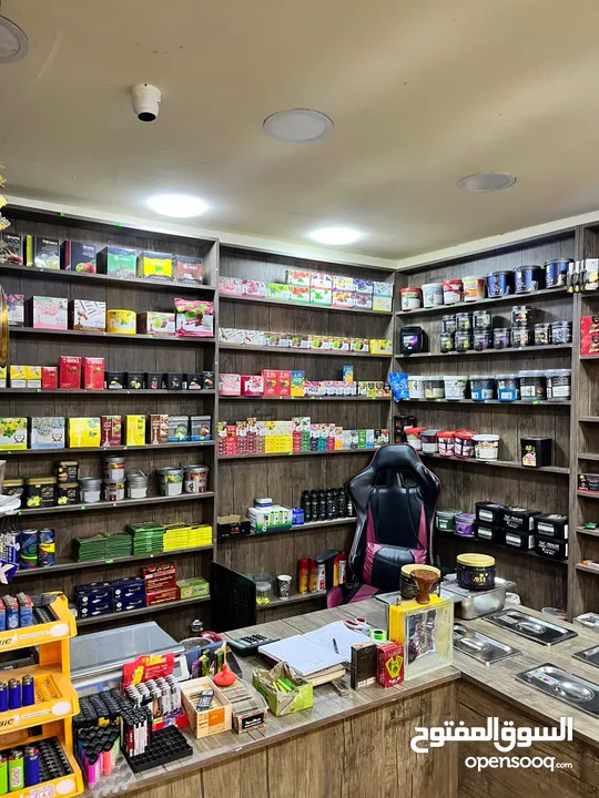 محل اراجيل للبيع