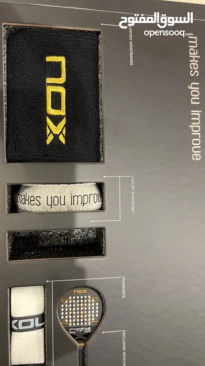 NOX AT10 genius 18K 2025 LIMITED    Padel مضرب بادل مستعمل مرة واحدةEDITION