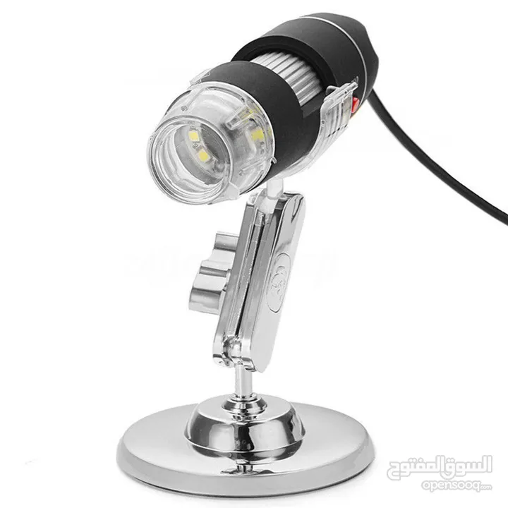 1600X Zoom 8 LED USB Microscope Digital Magnifier Endoscope Camera Video Stand - 50 JD
