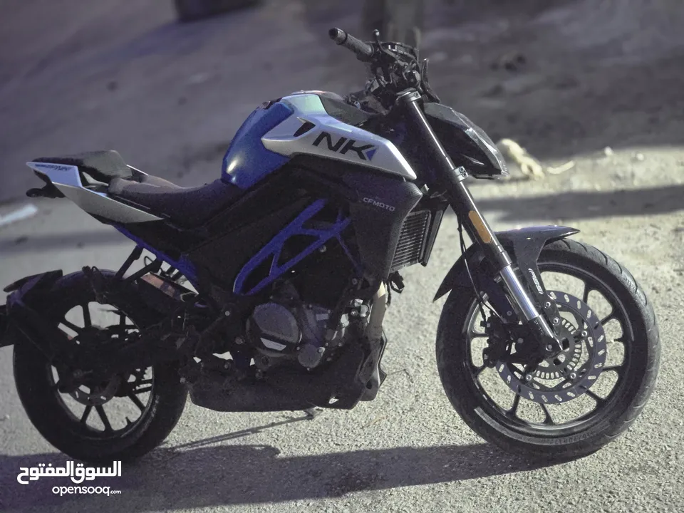 دراجه سي اف موتو NK بحال الوكاله لا ينقصها شي