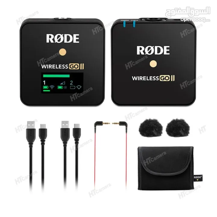 RØDE Wireless GO II مايكروفون رود مستعمل فتره بسيطه