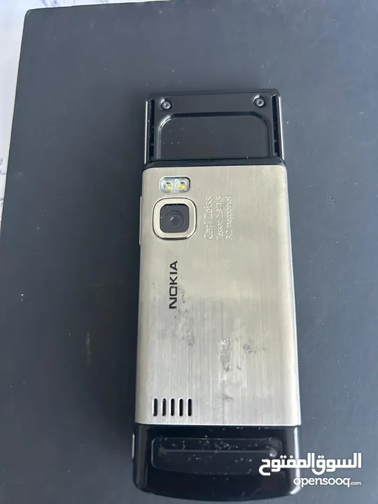 نوكيا 6500ونوكيا 6600 بحالة ممتازه بس بدهم بطاريه