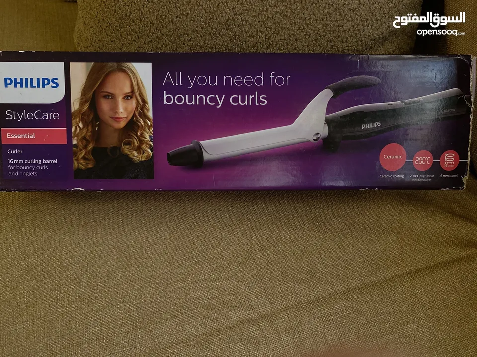 لكل انواع الشعر Bouncy curls