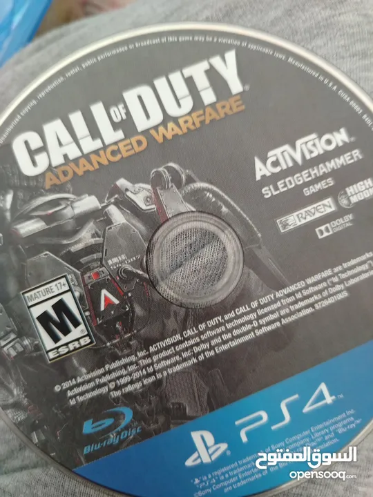 Cd call of duty advanced warfare مستعمل لكن بحالة ممتازة مع ضمان الترجيع اذا لم يعمل سبب البيع الوصف