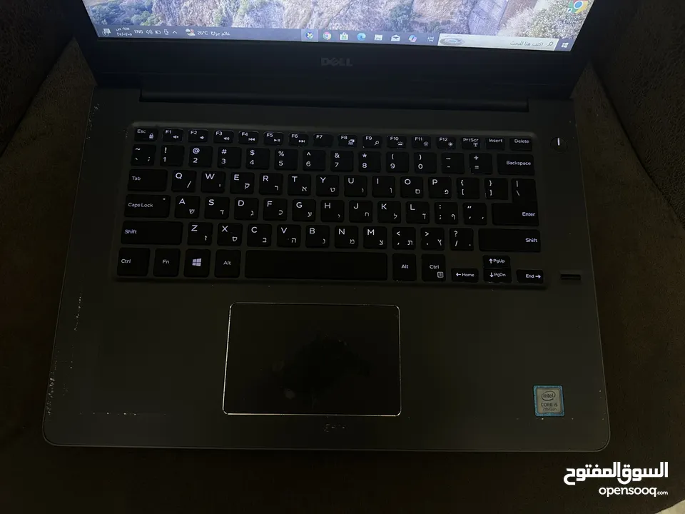 لابتوب dell i5 جيل سابع رام 8 كيبورد مضيء سعرر حرررق