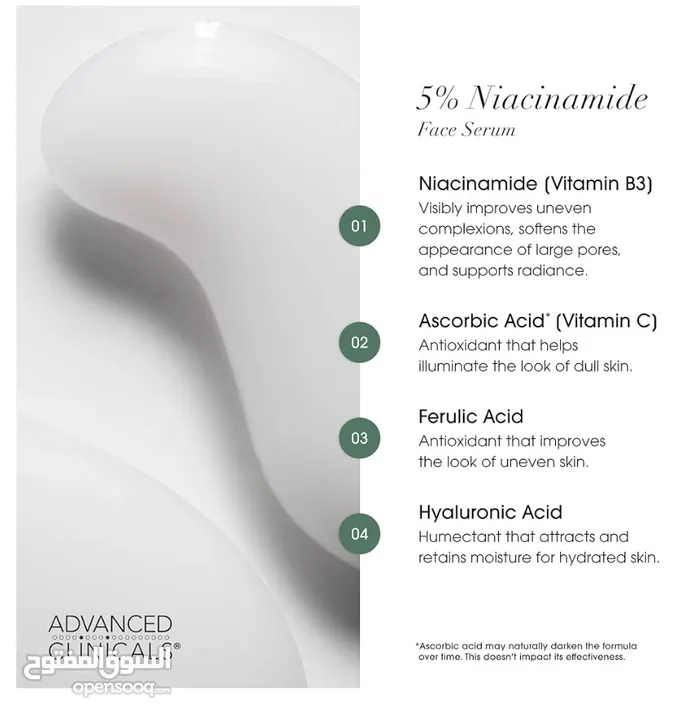 5% Niacinamide serum advanced clinical