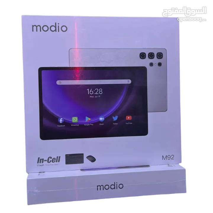 TAB MODIO M92 ( 1-TB ) RAM 16 /// تاب موديو ام 92ذاكره 1 تيرا بايت ذاكره 16 رام الجديد
