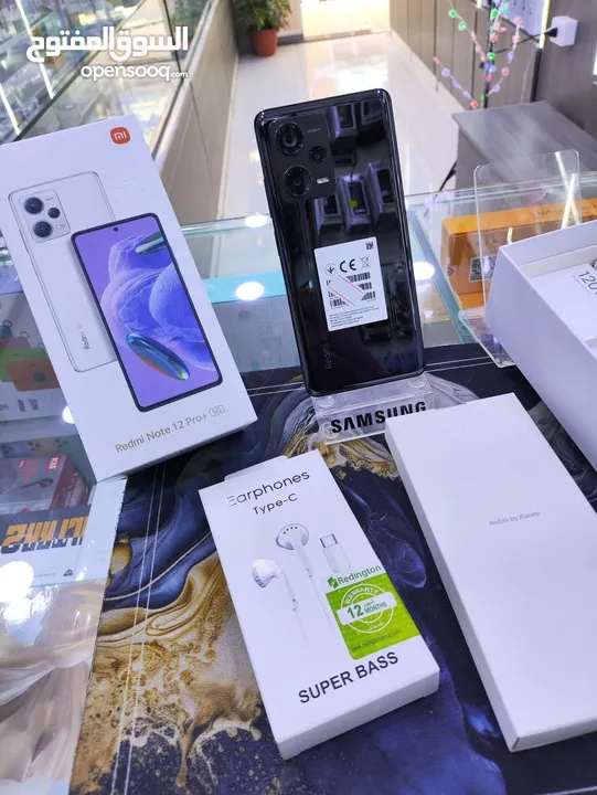 جهاز مستعمل ايام بالكرتونة Not 12 pro plas 5G  مكفول بالشركة من الشركة متوفر توصيل