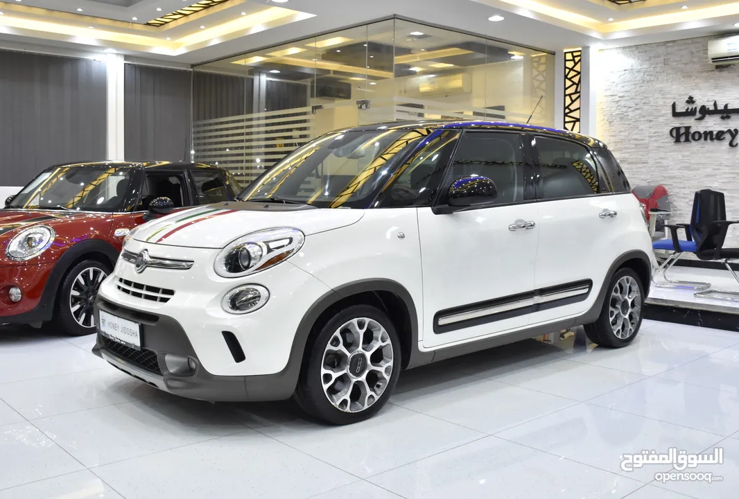 FIAT 500 L ( 2015 Model ) in White Color GCC Specs