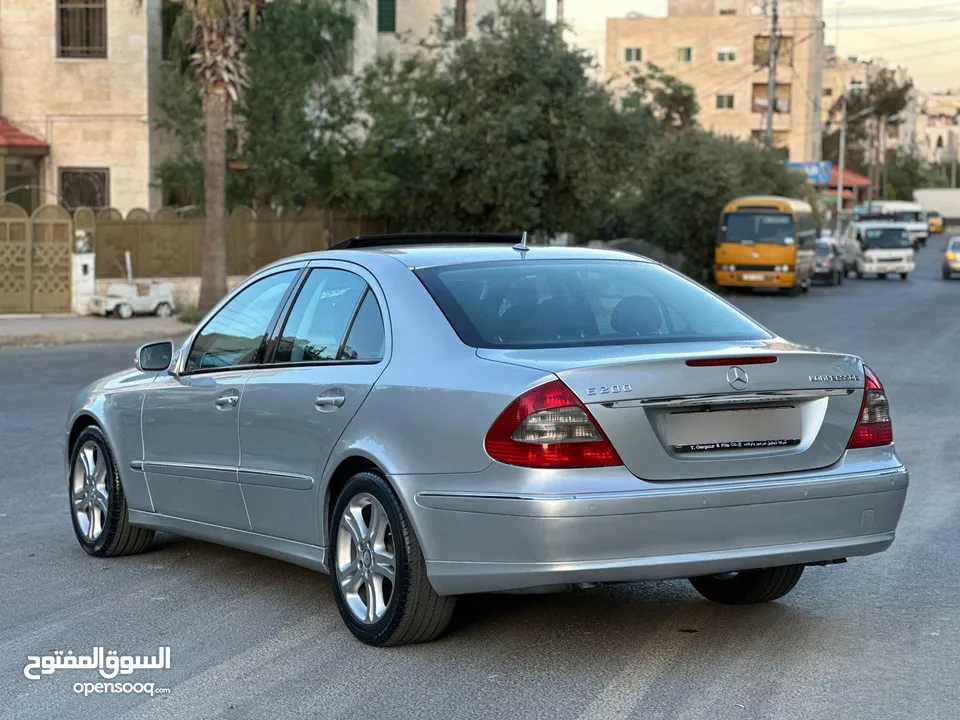 مرسيدس بنز E200 للبيع بحاله الوكاله موديل 2007 فحص كامل