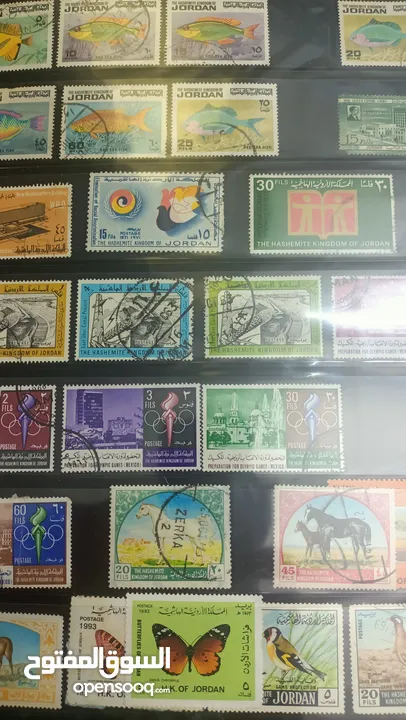 ألبوم طوابع كبييرررررر  معظم الطوابع للدول العربيه  أكثر من 2200 60 صفحه