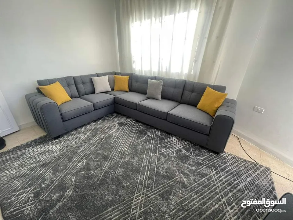كورنرات أمريكي موديلات ايكيا بسعر الجملة فقط لدي مفروشات ماسة أسفنج دانلوب خشب سويد قماش تركي لينن
