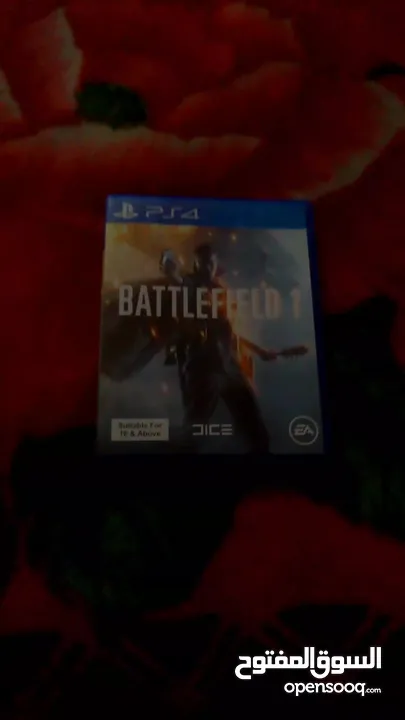 لعبه Battlefield 1 لل بلايستيشن فور تفاصيل تحت العرش ثابت لا يمكن التغيير