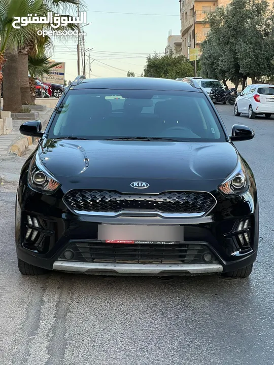 كيا نيرو 2020 لون اسود بحالة الوكاله عداد قليل 33 الف مايل