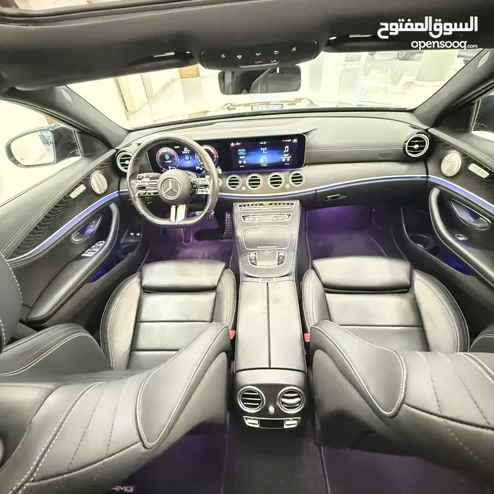 مرسيدس بينز E300e AMG 2 وارد الماني نخب اول فل اضافات فحص شركة سعر مميز