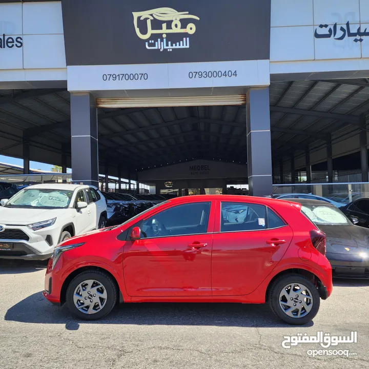 Kia Picanto 2024 الجديده كلياً- كفالة الوكيل الرسمي 5 سنوات وعقد صيانة 30,000 كم زيوت وفلاتر