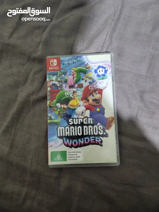 لعبة نينتندو سويتش super Mario Wonderنينتندو سويتش مع كينترولار
