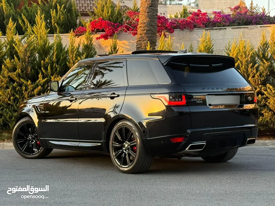 2021 Range Rover Sport Dynamic Black Edition ... وارد امريكي كلين كارفاكس فحص كامل ... دهان شركه