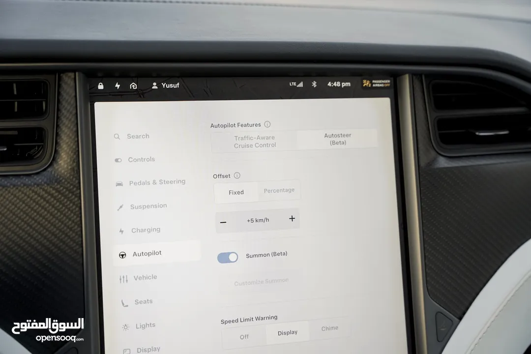 Tesla Model X 2018 وارد الوكالة فحص كامل