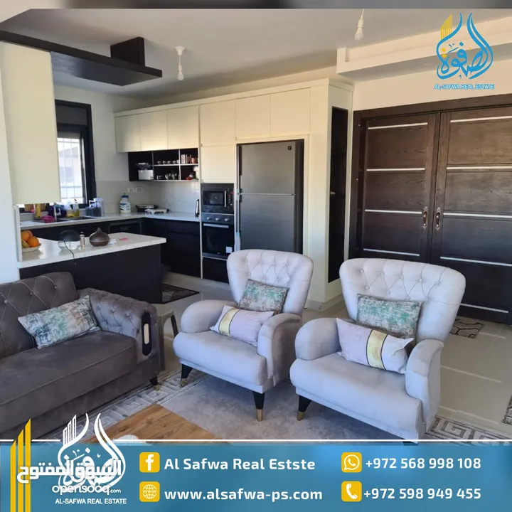 شقه مميزة جدا  للايجار - باطلاله و مساحه واسعه مع برنده مطله  المصايف