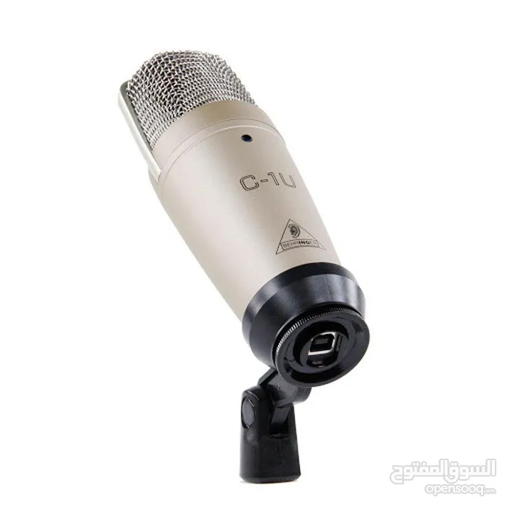 ميكرفون Behringer C-1U Professional Large-Diaphragm Studio Condenser USB Microphone
