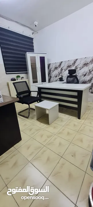 مكتب خشب لامينت 140*70 مع جانبية 80*40+طاولة وسط مع خزانة ملفات بسعر المصنع وأعلى كوالتي بالسوق