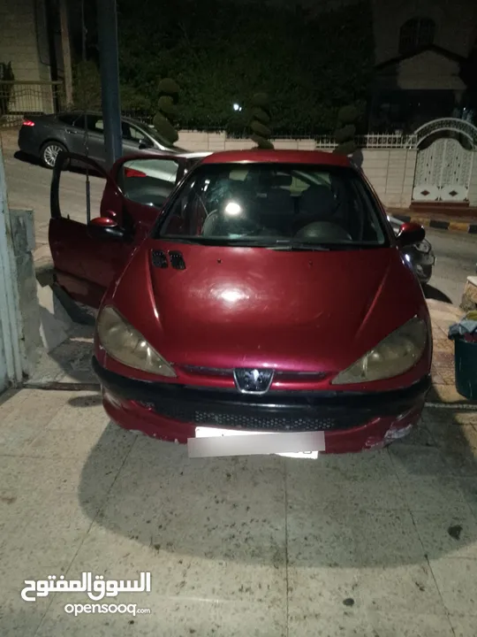 بيجو 206 موديل 2004 اتوماتيك غير مرخصه الترخيص عند البيع  للتواصل عبر الواتس اب فقط