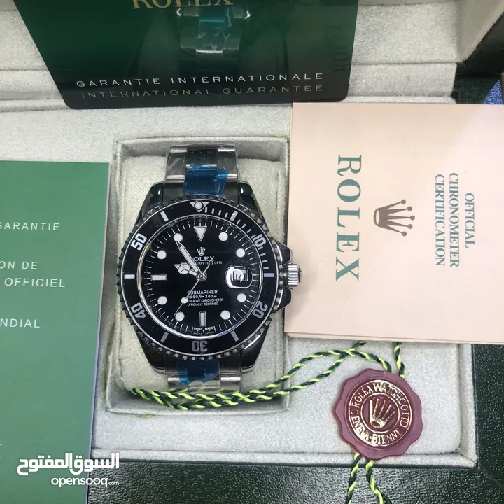‏ROLEX Submariner Date Automatic 16610 Stainless Steel Black