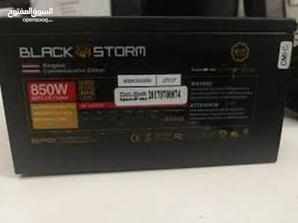 BLACK STORM 850W بور سبلاي  850 واط  بلاك ستورم  بقوة فائقة