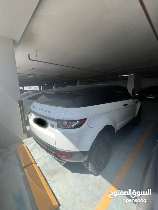 Rang rover evoque white