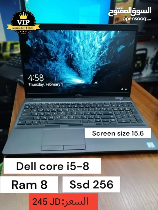 أجهزة dell & hp للبيع بسعر مناسب