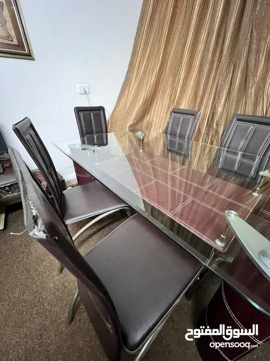 طقم كنب طاولة سفره للبيع