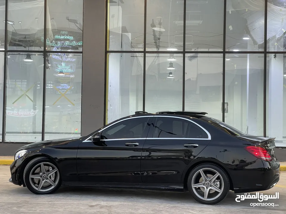 Mercedes C300 كت AMG اصل بلاد موديل 2018