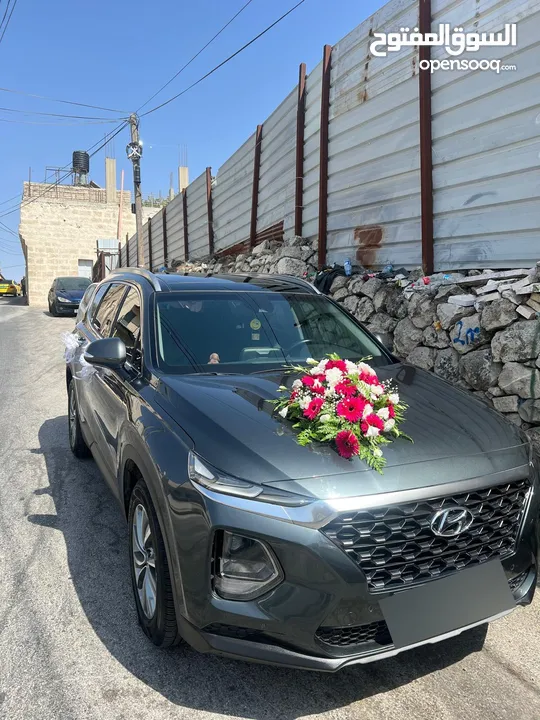 جيب سنتافيه للبيع موديل 2018 جيده فل اوبشن فتحه سقف