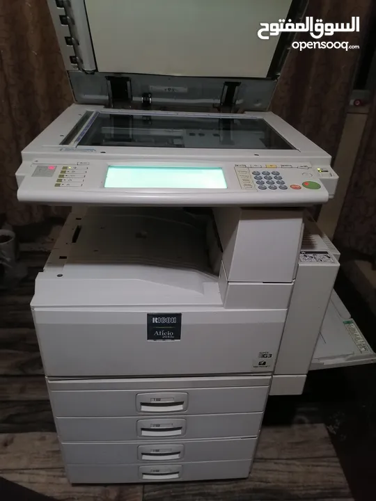 ماكينة تصوير Ricoh Aficio  مع هديه طابعة Canon PIXMA iP2700 جديدة المكينه متعددة الاستخدامات