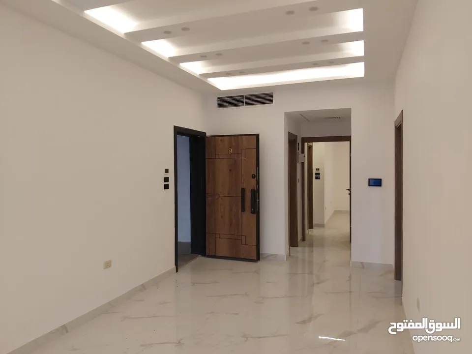 شقة جديدة للبيع غرفتين نوم في الدوار السابع للسكن او الاستثمار