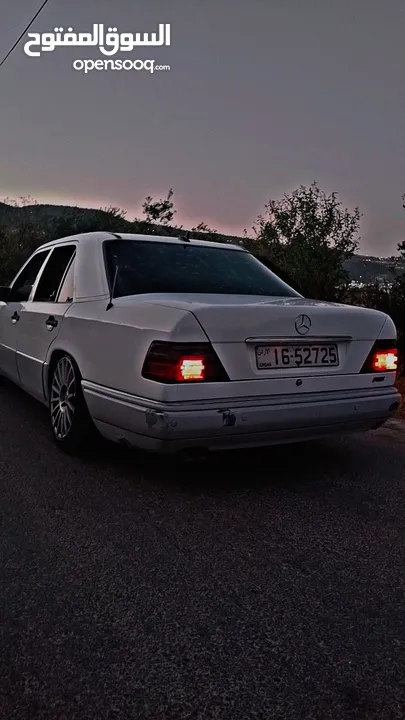 مرسيدس بنز (E200 ) سنة الصنع   1988 محول 1995 بعض القطع AMG