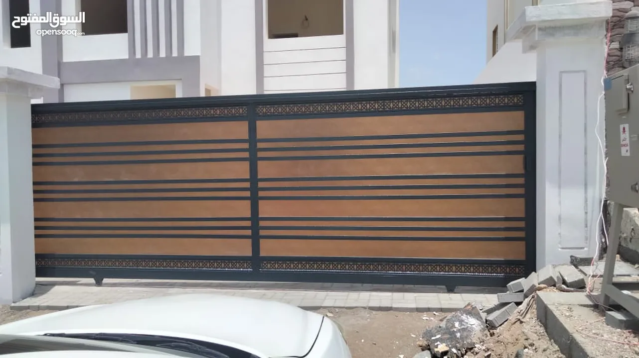 new steel gate is ready to fix same day