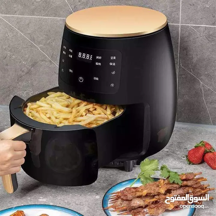 قلاية سلفر كرست حجم 6لتر الماني SILVER CREST EXTRE LARGE CAPACITY AIR FRYER