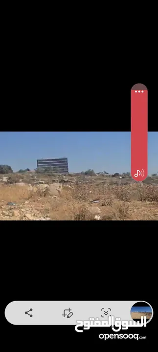 ارض للبيع في بيرزيت قرب الجامعه للبيناء فيلا عاليه ومطله  مساحه 750متر