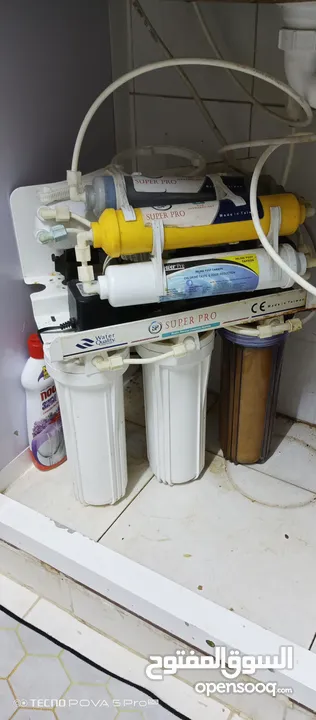 فلتر مياه سبع مراحل مستعمل اخو الوكالة