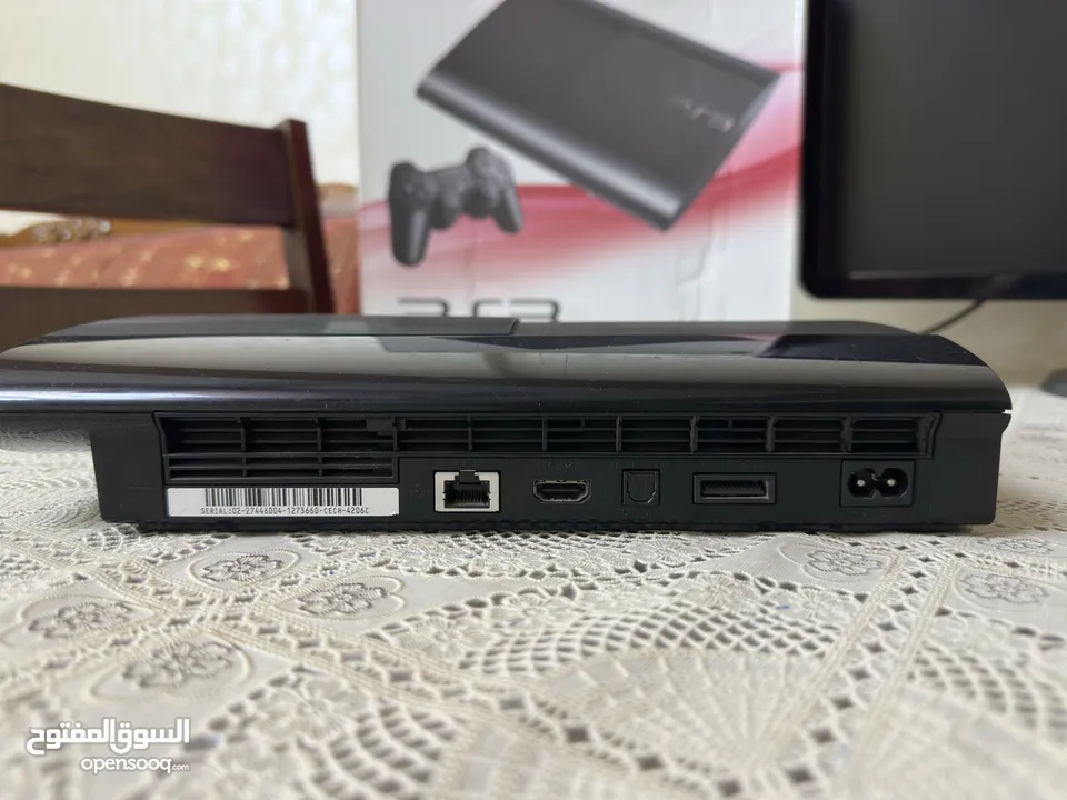 بلايستيشن 3 سوبر سليم بحال الوكالة  PlayStation 3 Super Slim هارديسك 500 جيجا