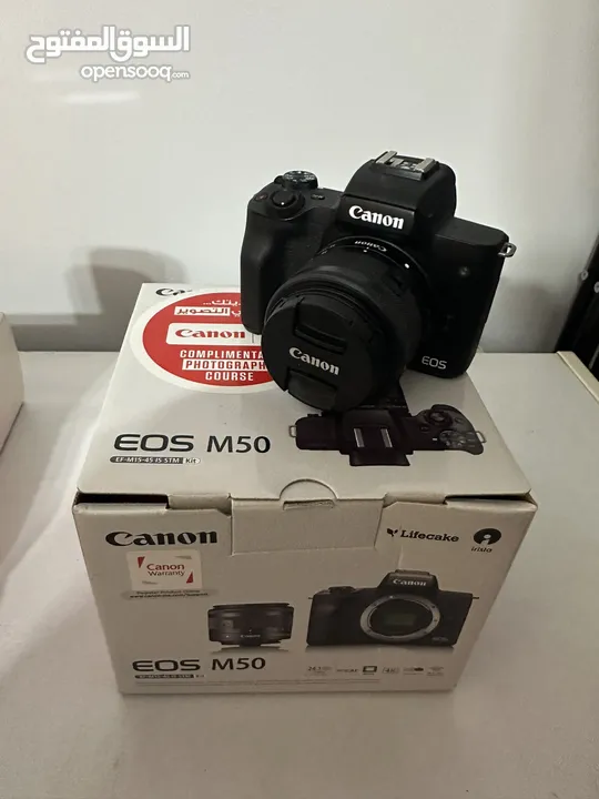 عدة تصوير سعر منافس احترافية بحال الجديد - canon 6D i - Canon m50 - lense 85 - lense 24/105 -Ronin s